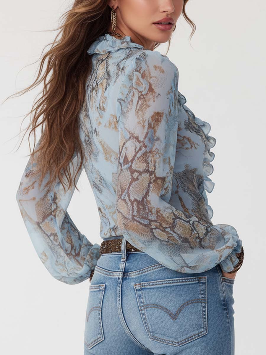 Lidia | Blusa con Cremallera Delante