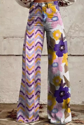 Isadora - Pantalones Boho Florales