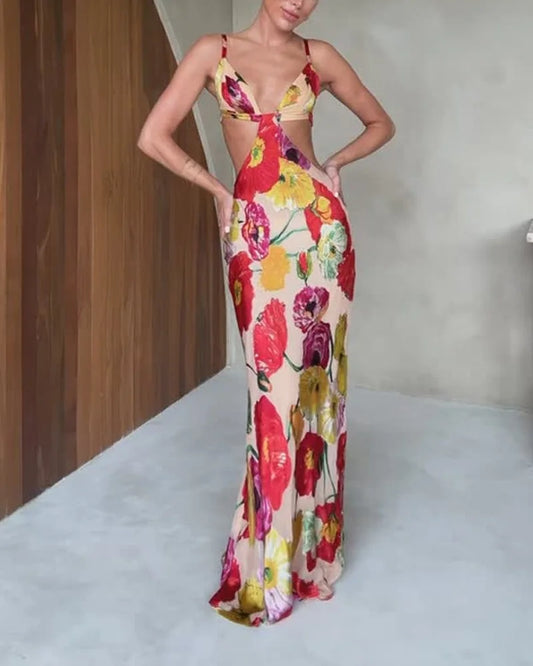 Marta - Vestido Tirantes Flores