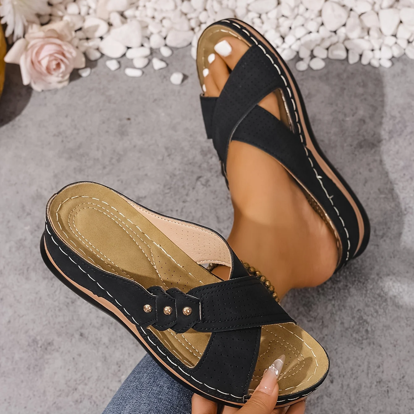 Printessa | Sandalias ortopédicas con cuña