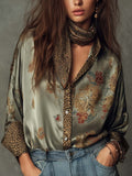 Anastasia | Camisa Floral con Botones