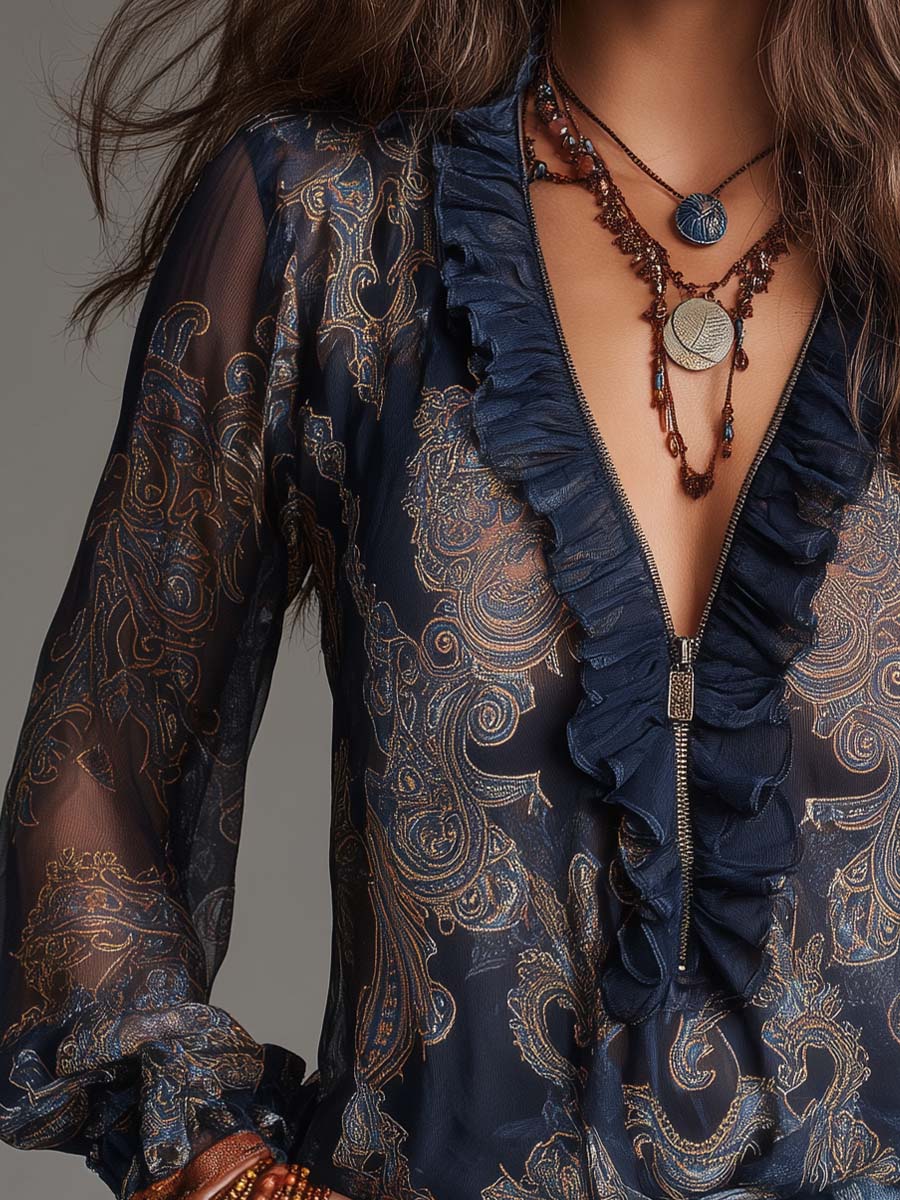 Alma | Blusa con Volantes