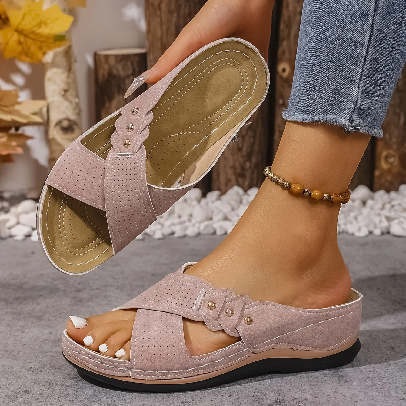 Printessa | Sandalias ortopédicas con cuña