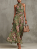 Livia | Vestido Maxi  Floral Elegante