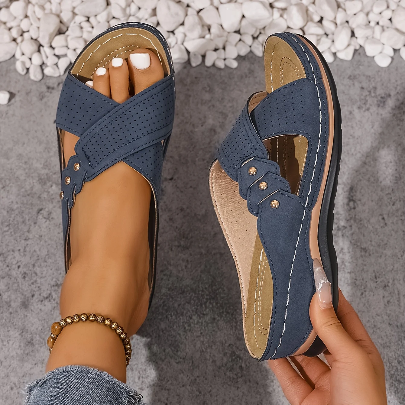 Printessa | Sandalias ortopédicas con cuña