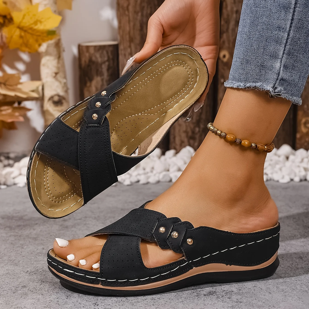 Printessa | Sandalias ortopédicas con cuña