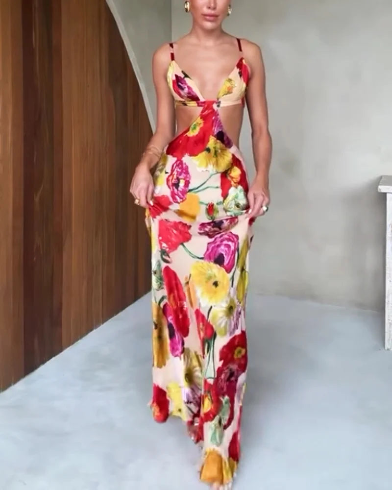 Marta - Vestido Tirantes Flores