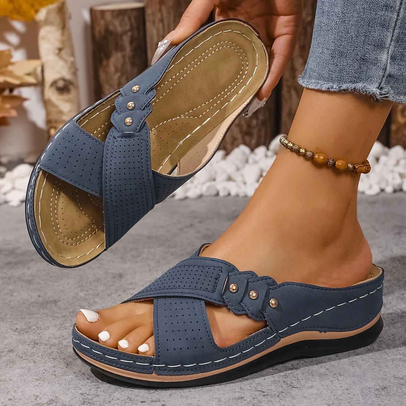 Printessa | Sandalias ortopédicas con cuña